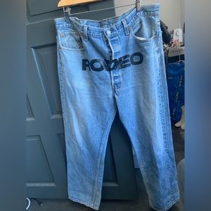 Ghetto rodeo Levi’s 40’ 32’